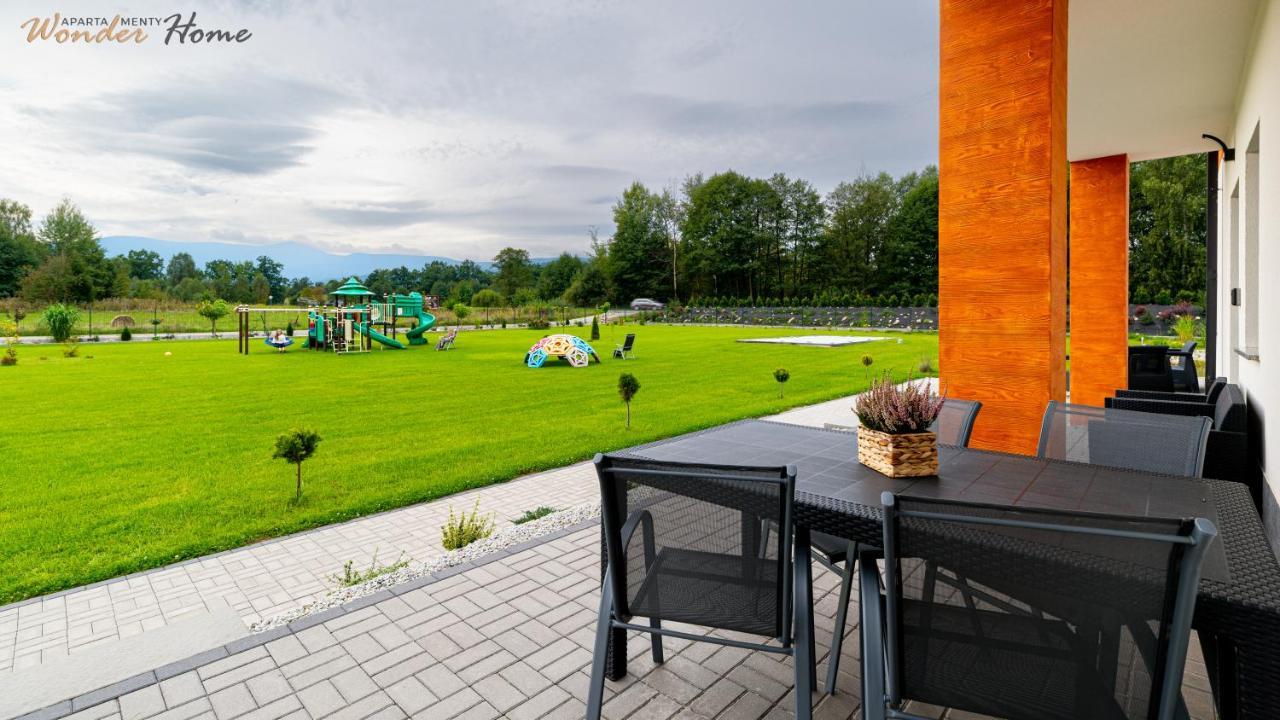 Wonder Home - Apartamenty Halo Karkonosze Z Ogrodem, Sezonowym Basenem, Placem Zabaw I Widokiem Na Sniezke - Zlokalizowane Blisko Karpacza Myslakowice Ngoại thất bức ảnh