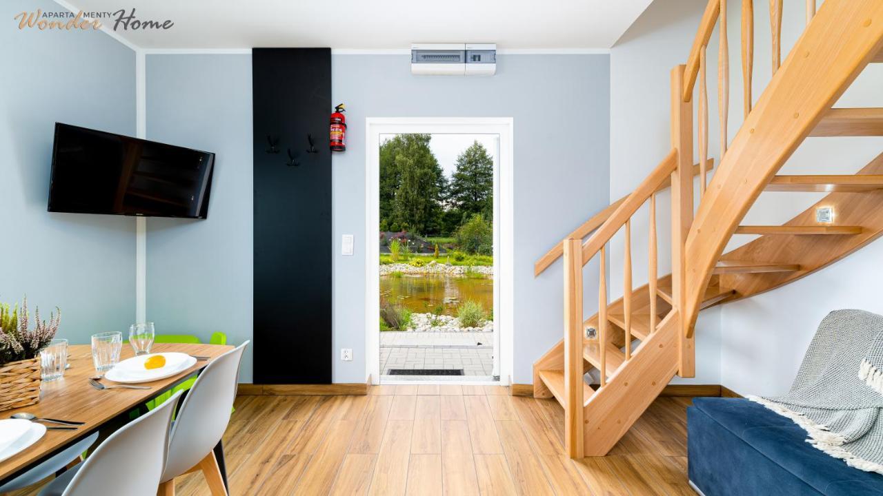 Wonder Home - Apartamenty Halo Karkonosze Z Ogrodem, Sezonowym Basenem, Placem Zabaw I Widokiem Na Sniezke - Zlokalizowane Blisko Karpacza Myslakowice Ngoại thất bức ảnh