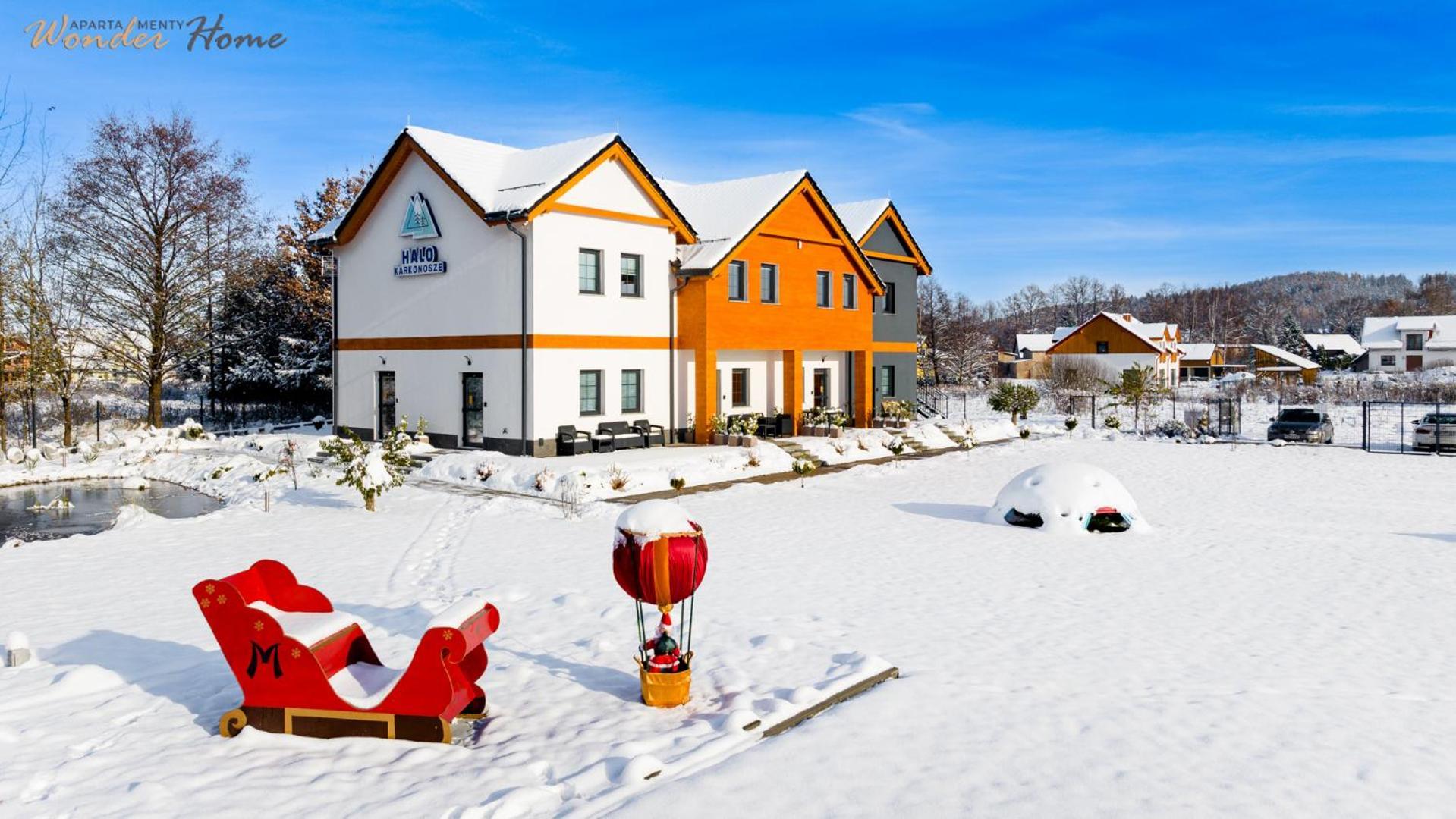 Wonder Home - Apartamenty Halo Karkonosze Z Ogrodem, Sezonowym Basenem, Placem Zabaw I Widokiem Na Sniezke - Zlokalizowane Blisko Karpacza Myslakowice Ngoại thất bức ảnh
